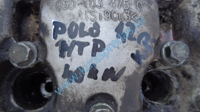 hlava na motor na vw volkswagen polo 1,2htp, 03D103475C